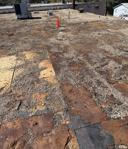 Commercial Roofing Before Photo