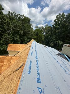 greenvalleyroofing synthetic underlayment and ice and water shield installation