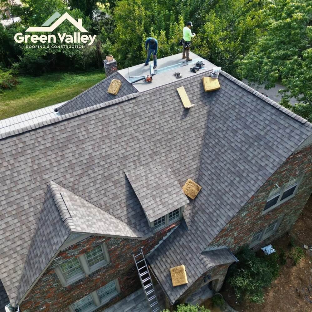green valley roofing shingle roof installations