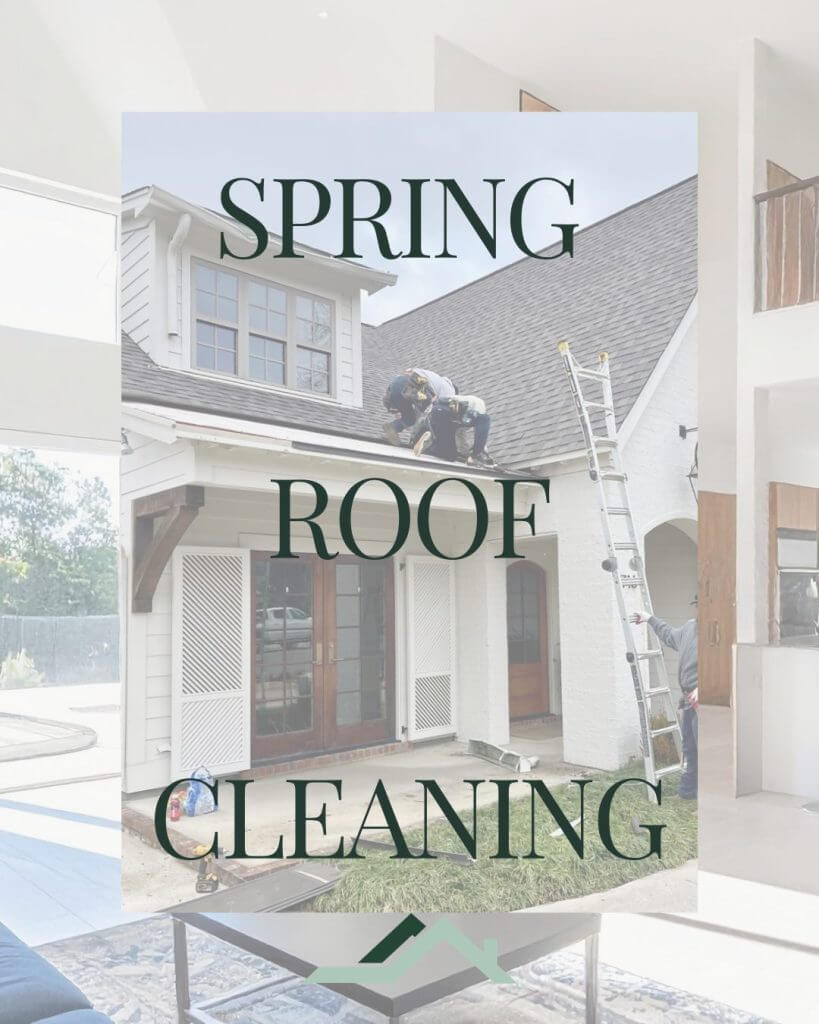 Spring Roof Cleaning